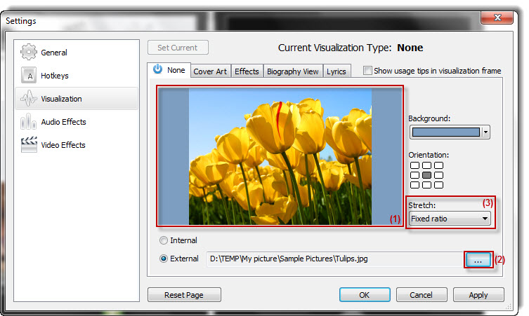 Visualization Mediamodifier - Retina Nature Backgrounds for Desktop